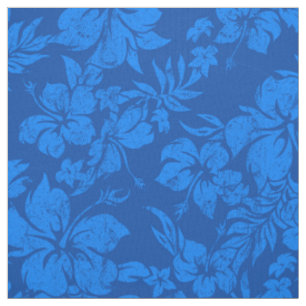 Tecido Hibiscus Pareau Hawaiian Floral Aloha Impressão