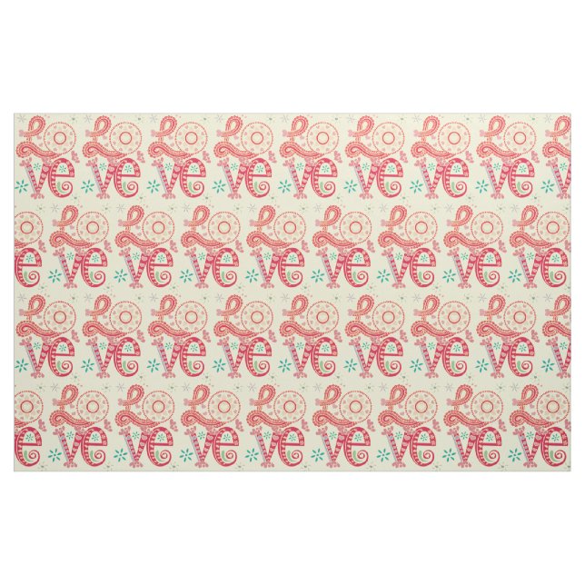 Tecido Hippie Groovy - Sinal de Amor Thunder_Cove (Fat Quarter)