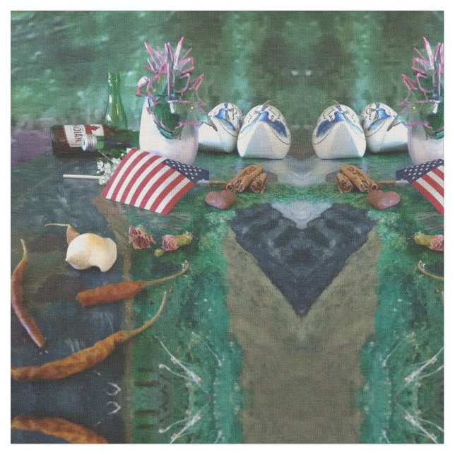 Tecido Histórico de MAYFLOWER (Detalhe)