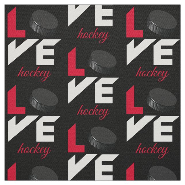 Tecido Hockey com amor (Modelo)