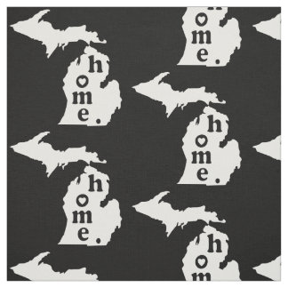 Tecido Home Page do Michigan