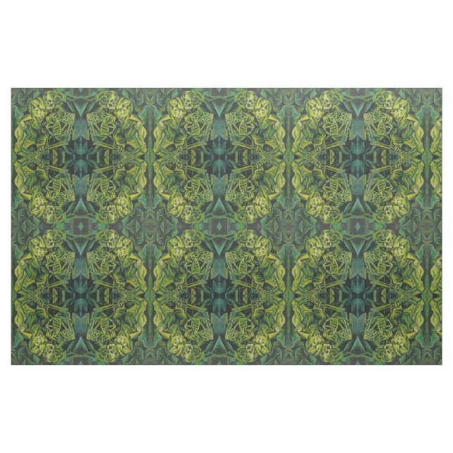 Tecido Homem-abstrato e Arte Geométrica Do Esqueleto (Fat Quarter)