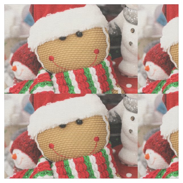 Tecido Homem-pão-de-gengibre (Detalhe)