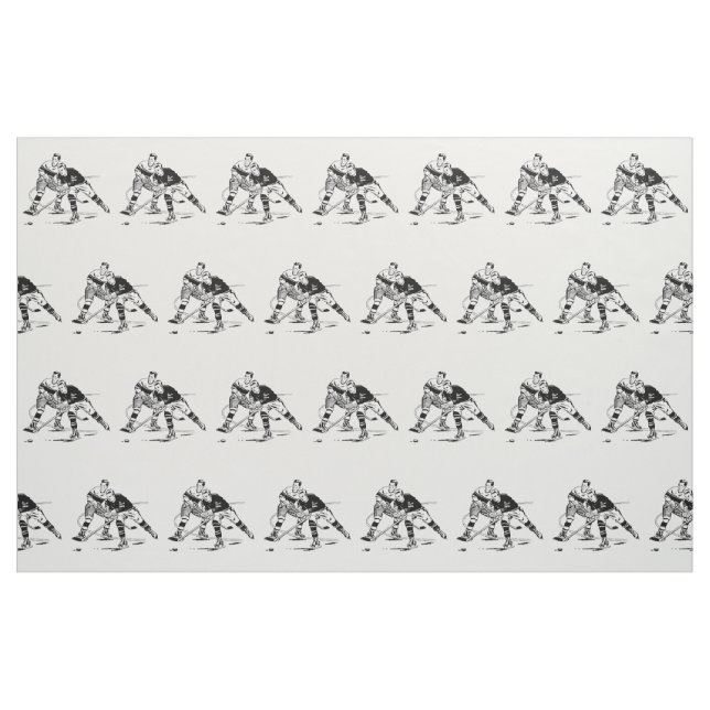 Tecido Hóquei no gelo (Fat Quarter)