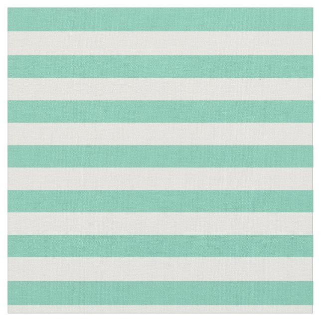 Tecido Hortelã & branco listrados (Detalhe)
