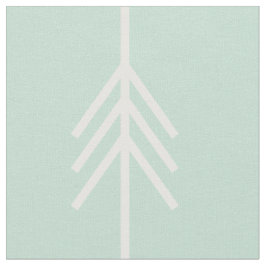 Tecido Hortelã moderna e seta branca