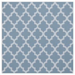 Tecido Humores marroquinos cinzentos franceses Quatrefoil