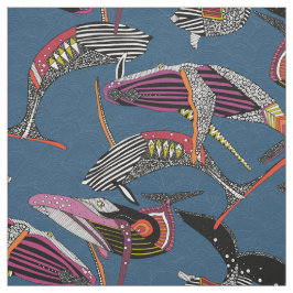 Tecido humpback whales cobalt