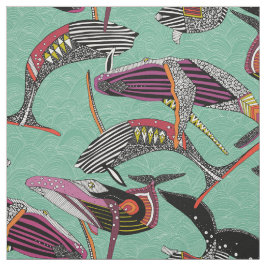 Tecido humpback whales peppermint