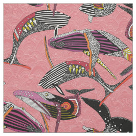 Tecido humpback whales watermelon