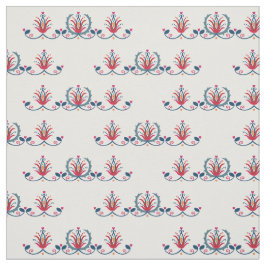 Tecido Hungarian Folk Floral Textile Pattern