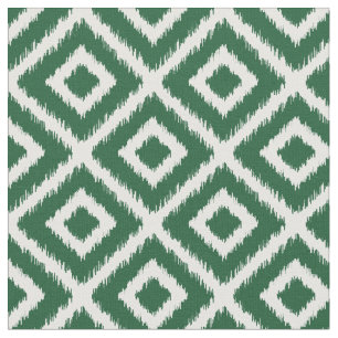Tecido Hunter Green Ikat Diamouros