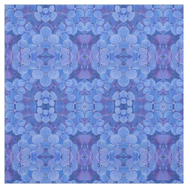 Tecido - Hydrangea Azul (Modelo)
