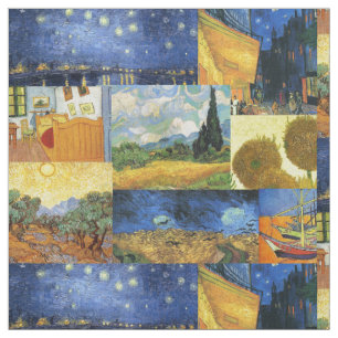 Tecido ideal da arte das pinturas de Van Gogh