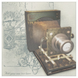 Tecido Ilustração da câmera da fotografia do vintage