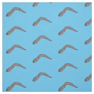 Tecido Ilustração de desenho animado de enguia-de-moray