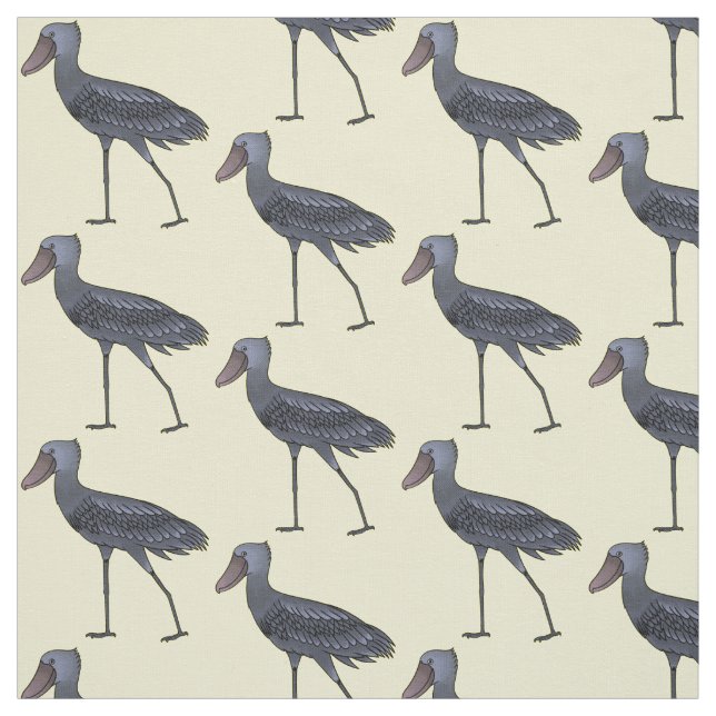 Tecido Ilustração de desenho animado de pássaros (Modelo)