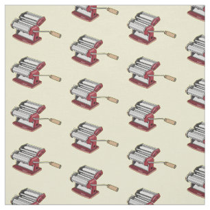 Tecido Ilustração de desenho do fabricante de massas