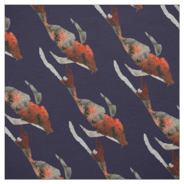 Tecido Ilustração de peixe coi de aquarela