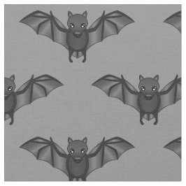 Tecido Ilustração do Padrão de Bat de Cartoon Bonito