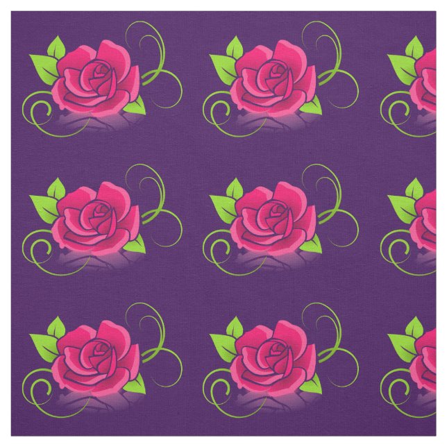 Tecido Ilustração rosa rosa rosa rosa (Modelo)