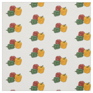 Tecido Imagem de desenho em Capsicum