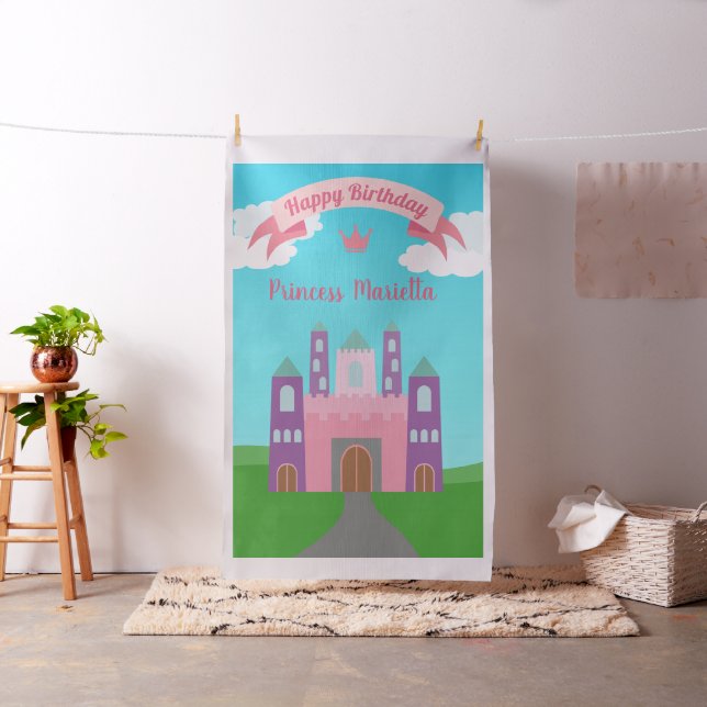 Tecido Imagem do Booth do Partido Princesa (In Situ)