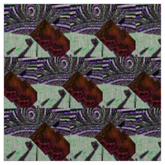 Tecido Imagem do mosaico com pistácio verde-claro