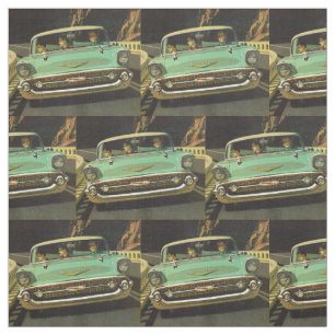 Tecido Impressão 1957 do Bel Air de Chevy