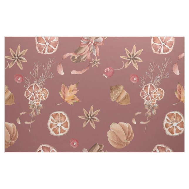 Tecido Impressão de Ação de Graças das Bombas de Queda (Fat Quarter)