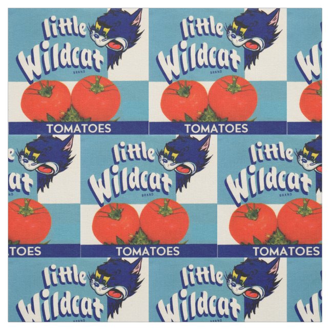 Tecido Impressão de etiqueta de tomate selvagem (Modelo)