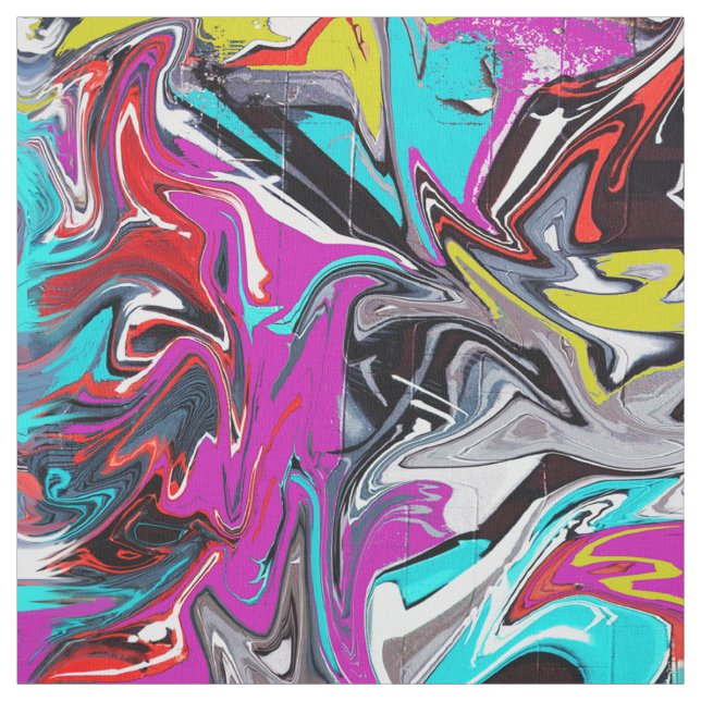 Tecido Impressão de grafite Streetstyle (Modelo)