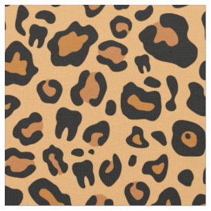 Tecido Impressão de leopardo dentário
