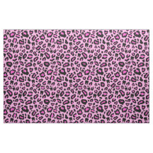Impressão de leopardo dentário rosa