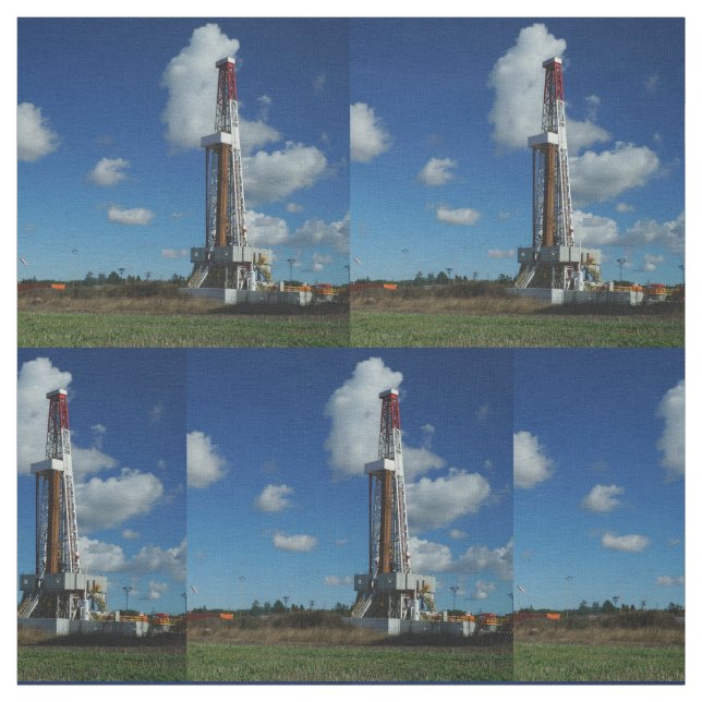 Tecido Impressão de perfuração por gás de petróleo 4,5" (Modelo)