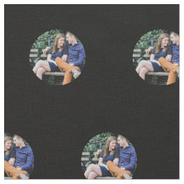 Tecido Impressão de Ponto de Foto Personalizado 1