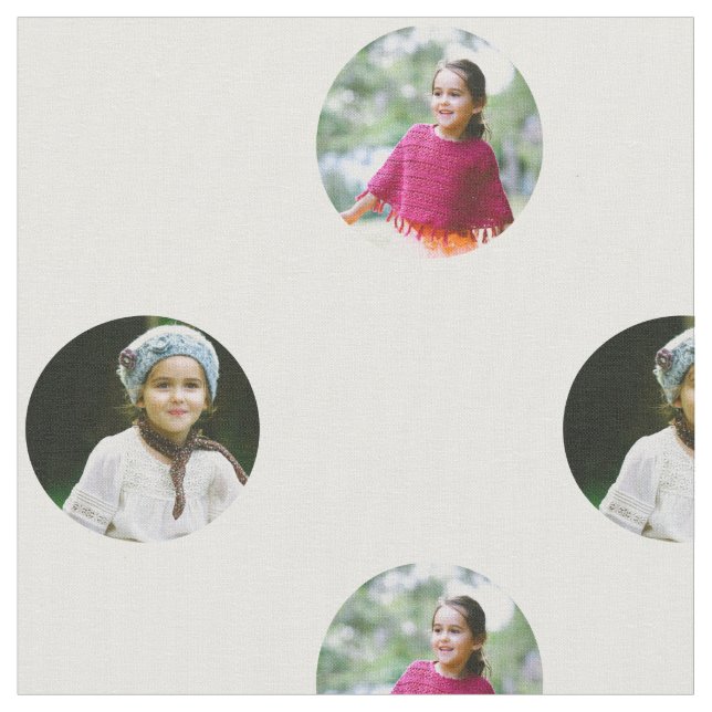 Tecido Impressão de Ponto de Foto Personalizado 2 (Detalhe)