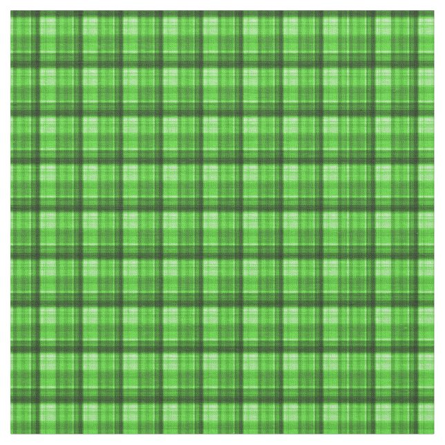 Tecido Impressão de Tartan Verde Verificado, (Detalhe)