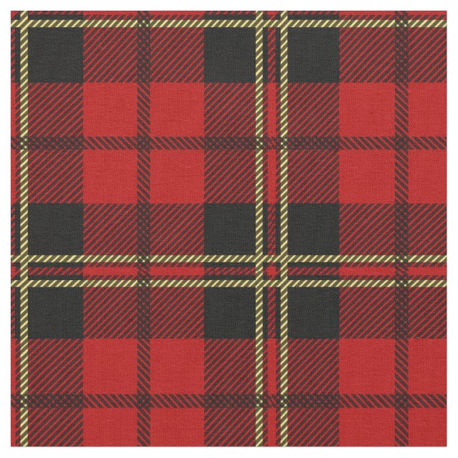 Tecido Impressão do Tartan de Brodie (Detalhe)