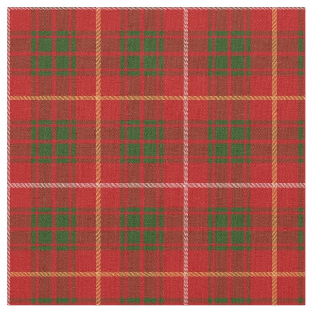 Tecido Impressão do Tartan de Bruce (Detalhe)