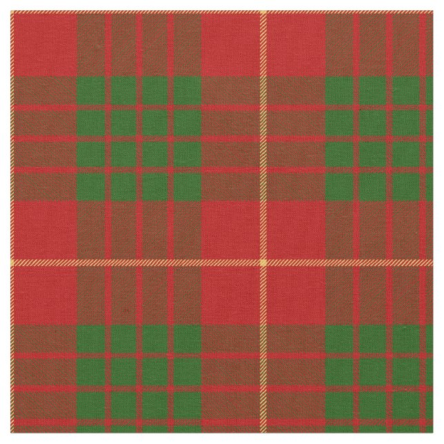 Tecido Impressão do Tartan de Cameron (Detalhe)