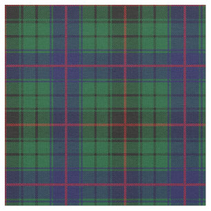Tecido Impressão do Tartan de Davidson