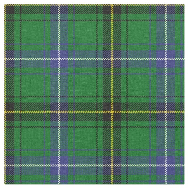 Tecido Impressão do Tartan de Henderson (Detalhe)