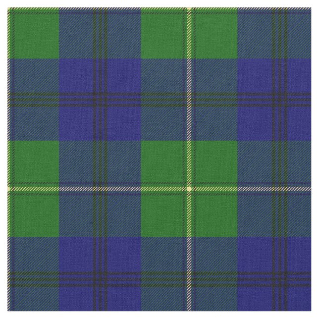 Tecido Impressão do Tartan de Johnston (Detalhe)