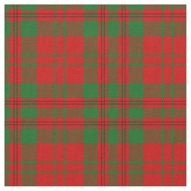 Tecido Impressão do Tartan de Livingstone (Detalhe)