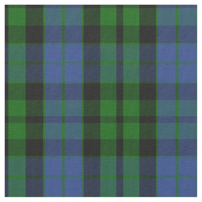 Tecido Impressão do Tartan de MacKay (Detalhe)