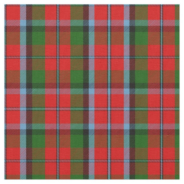 Tecido Impressão do Tartan de MacNaughton (Detalhe)