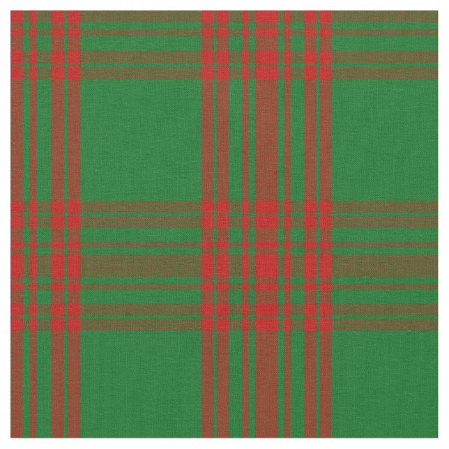 Tecido Impressão do Tartan de Menzies (Detalhe)
