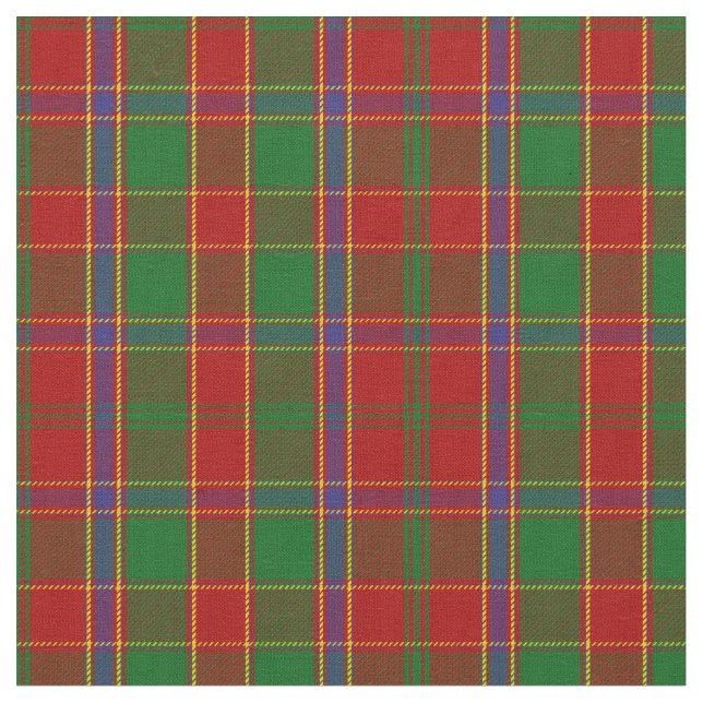 Tecido Impressão do Tartan de Munro (Detalhe)