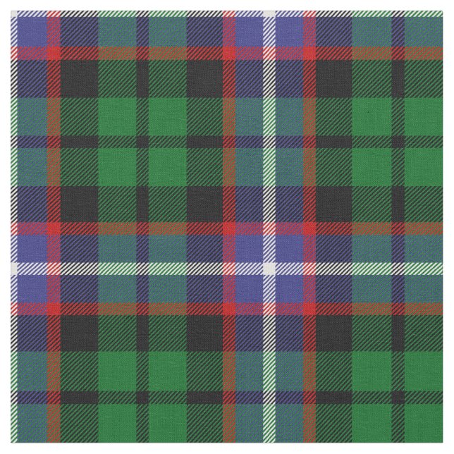 Tecido Impressão do Tartan de Russell (Detalhe)